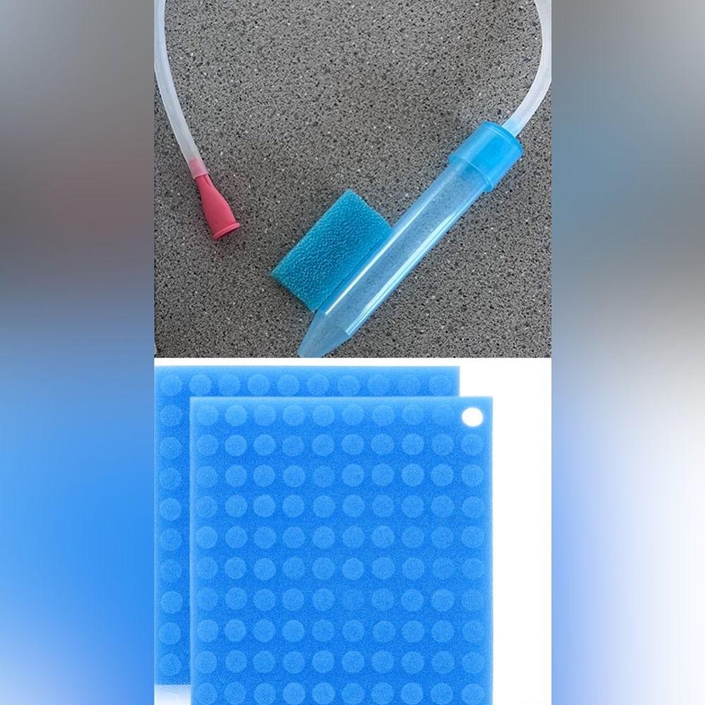 FridaBaby NoseFrida Snot Sucker Nasal/Nose Aspirator + 200 NEW/UNUSED Filters